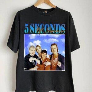 5 Seconds Of Summer T-Shirt Pop Rock Band Fan Graphic Tee 92